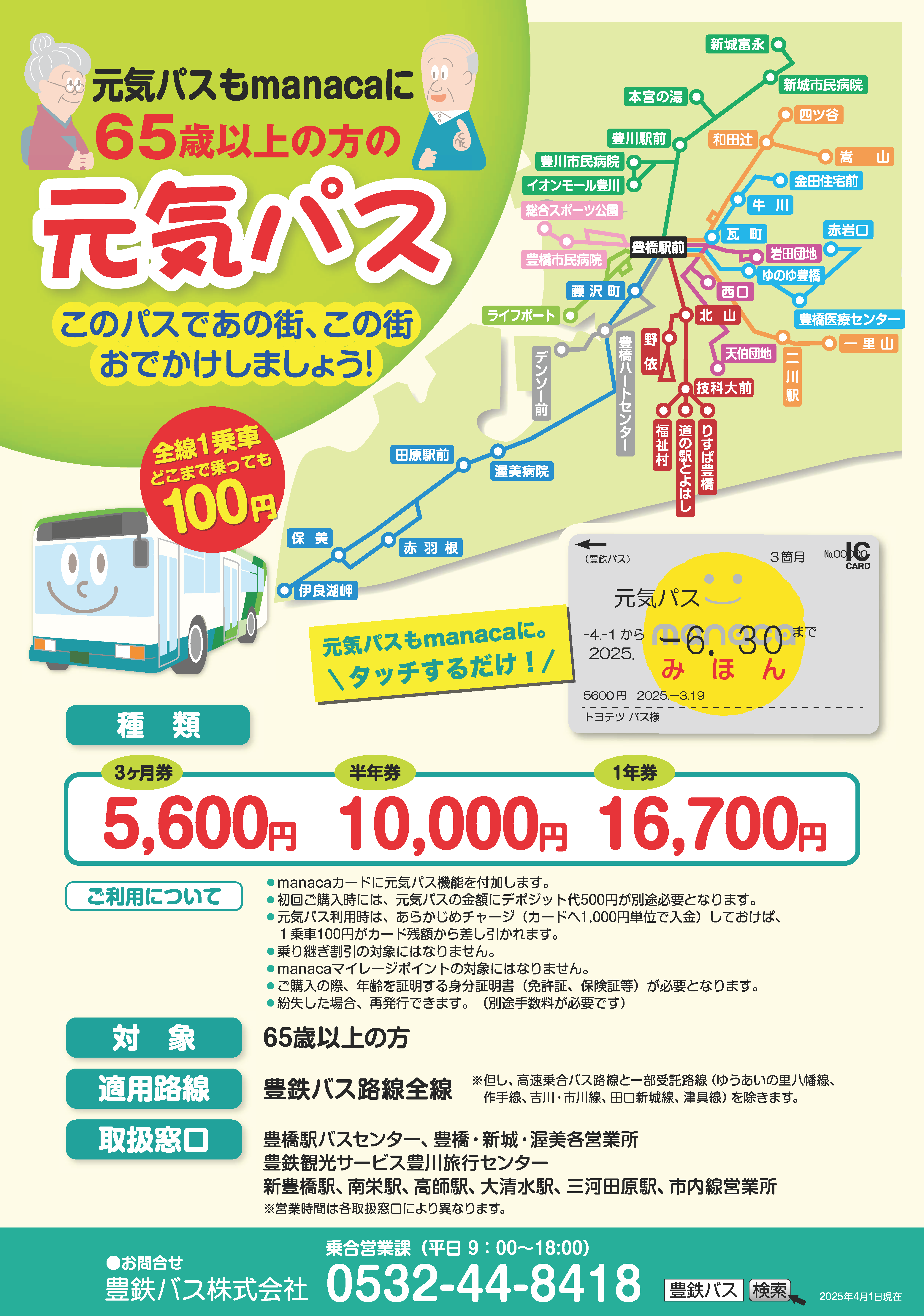 元気パスチラシ画像 元気パスチラシ画像